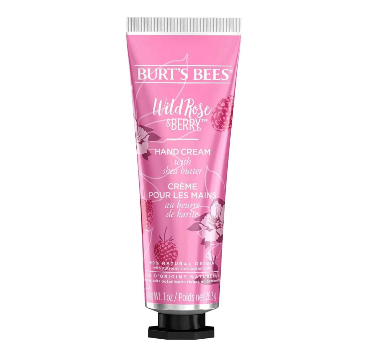 BURTS BEES Wild Rose & Berry Hand Cream, 1 OZ