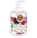 Michel Design Works Foaming Hand Soap 17.8oz, Sweet Floral Melody Scent and Design, Shea Butter and Aloe Vera Blend, Beautiful Square Container with Pump