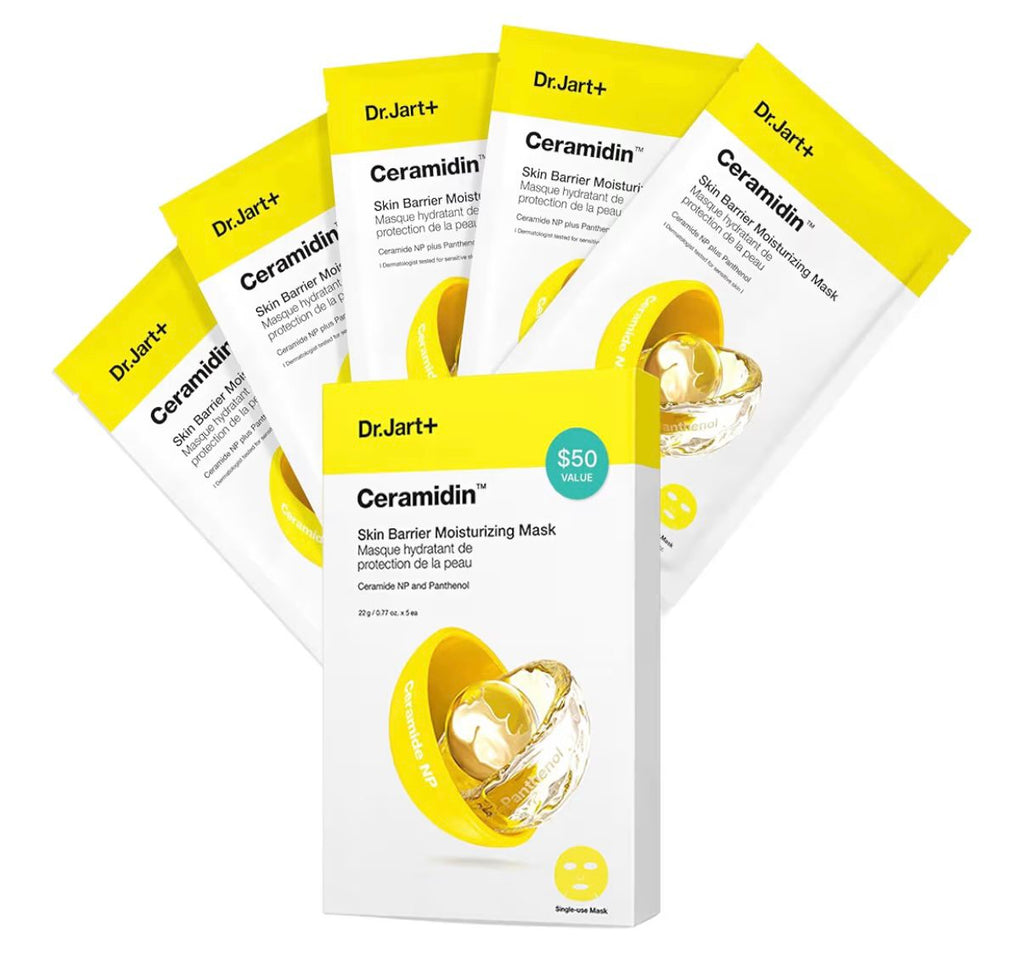 Dr.Jart+ Ceramidin Skin Barrier Moisturizing Korean Face Mask | Sheet Mask | Korean Skin Care