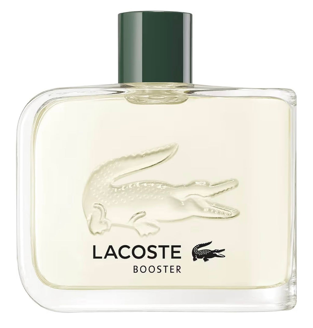Lacoste - Booster Eau de Toilette - Men's Fragrance - Fougere Aromatic - With notes of Mint, Lavender & Cedarwood - 4.1 Fl Oz