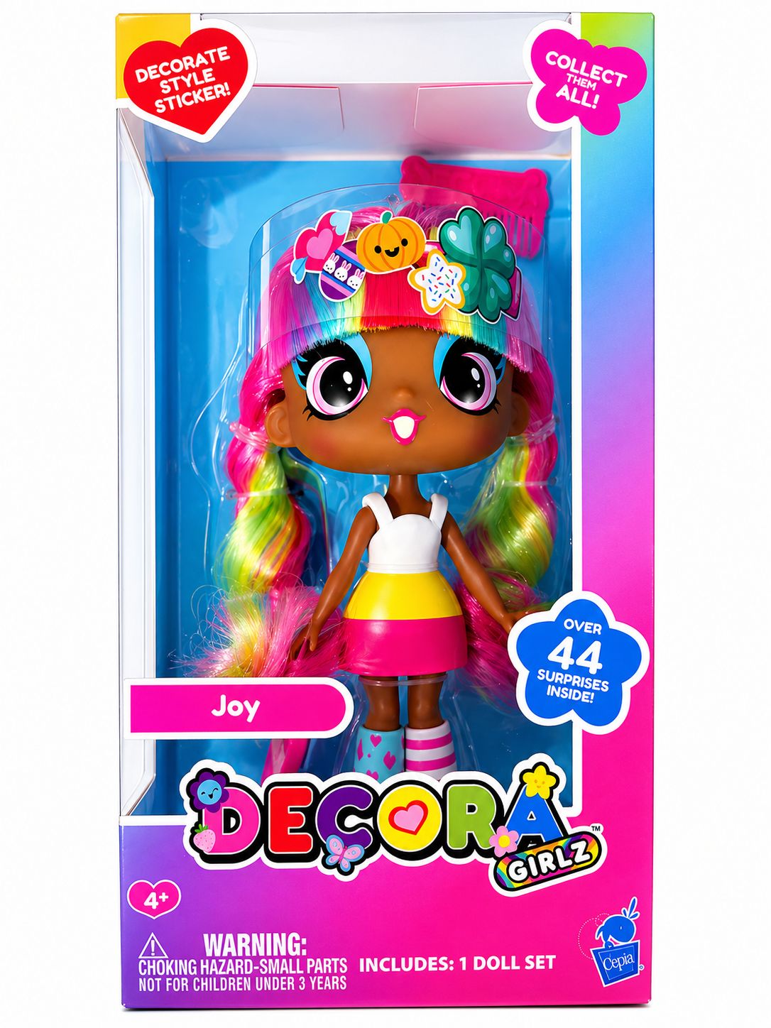 Decora Girlz Doll – Joy  11” Poseable Fashion Doll