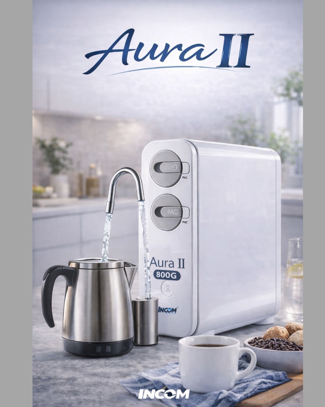Ultra High Flow Tankless Reverse Osmosis System AURA II